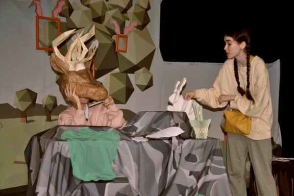 Ты уникальный! Спектакль «Бумажная мелодрама», Арт-чердак «Мамин театр»