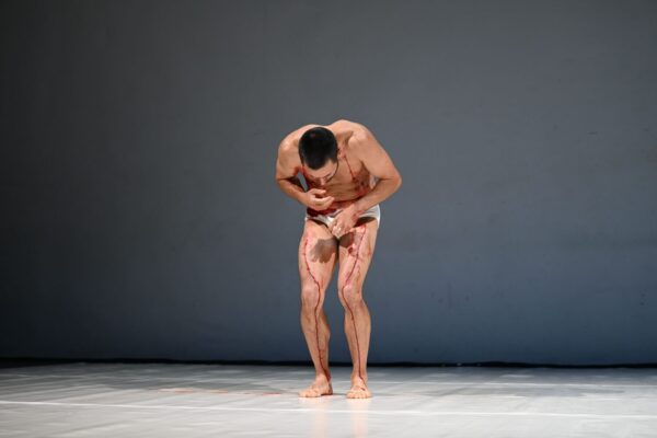 Перформанс Därdemänd на Дягилевском фестивале: плоть и кровь опечаленного