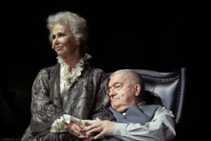 Подробнее о статье Евгения Симонова и Михаил Филиппов в спектакле «Скучная история», Театр Маяковского