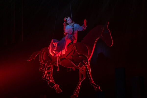 Премьера в Театре на Бронной. Спектакль Нины Чусовой «Гори, гори, моя звезда». Фоторепортаж